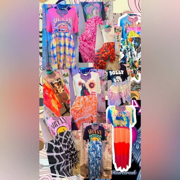 , Boho, free people, Anthropologie, Johnny was , upcycles & more - Picture 3 of 17